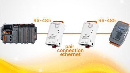 Режим Pair Connection с различными протоколами Modbus