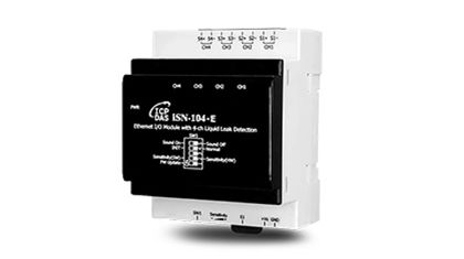 iSN-104-E: Ethernet-модуль с 4 каналами для обнаружения протечки жидкости